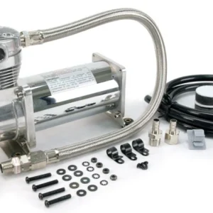 VIAIR 420C Chrome Compressor Kit 3/8 Port 12V 33% Duty Sealed (42042)