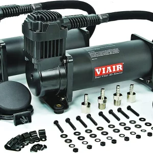 VIAIR 444C Dual Stealth Black Air Compressor Value Pack 200 PSI (44442)
