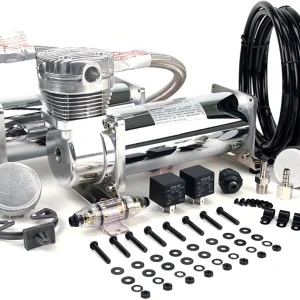 VIAIR 480C Dual Chrome Air Compressor Value Pack 200 PSI (48032)