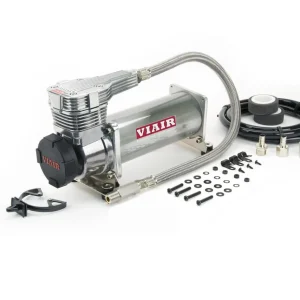 VIAIR 485C Single Platinum Compressor Kit Gen 2 Matte Black Filter Cover (48500)