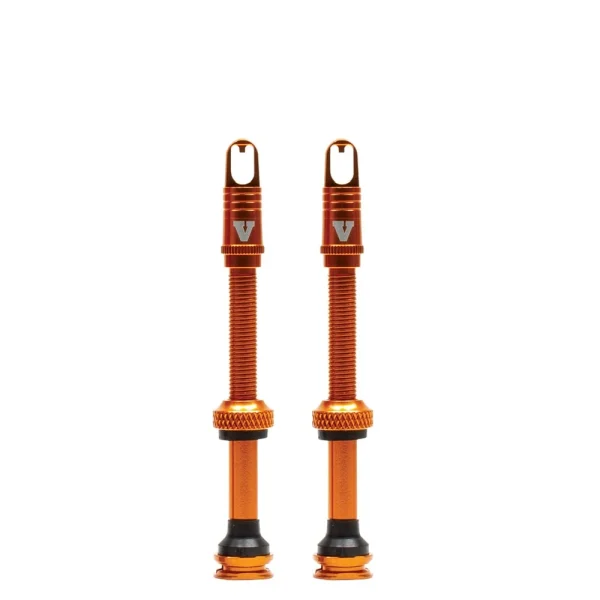 VIAIR 60mm High-Performance Tubeless Valve Stem in Orange (60601OR)