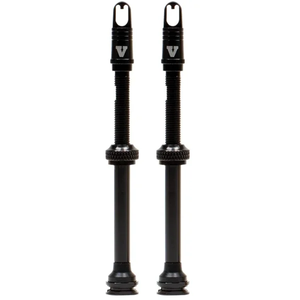 VIAIR 80mm Black Tubeless Tire Valve Stem High Performance (60800BK)