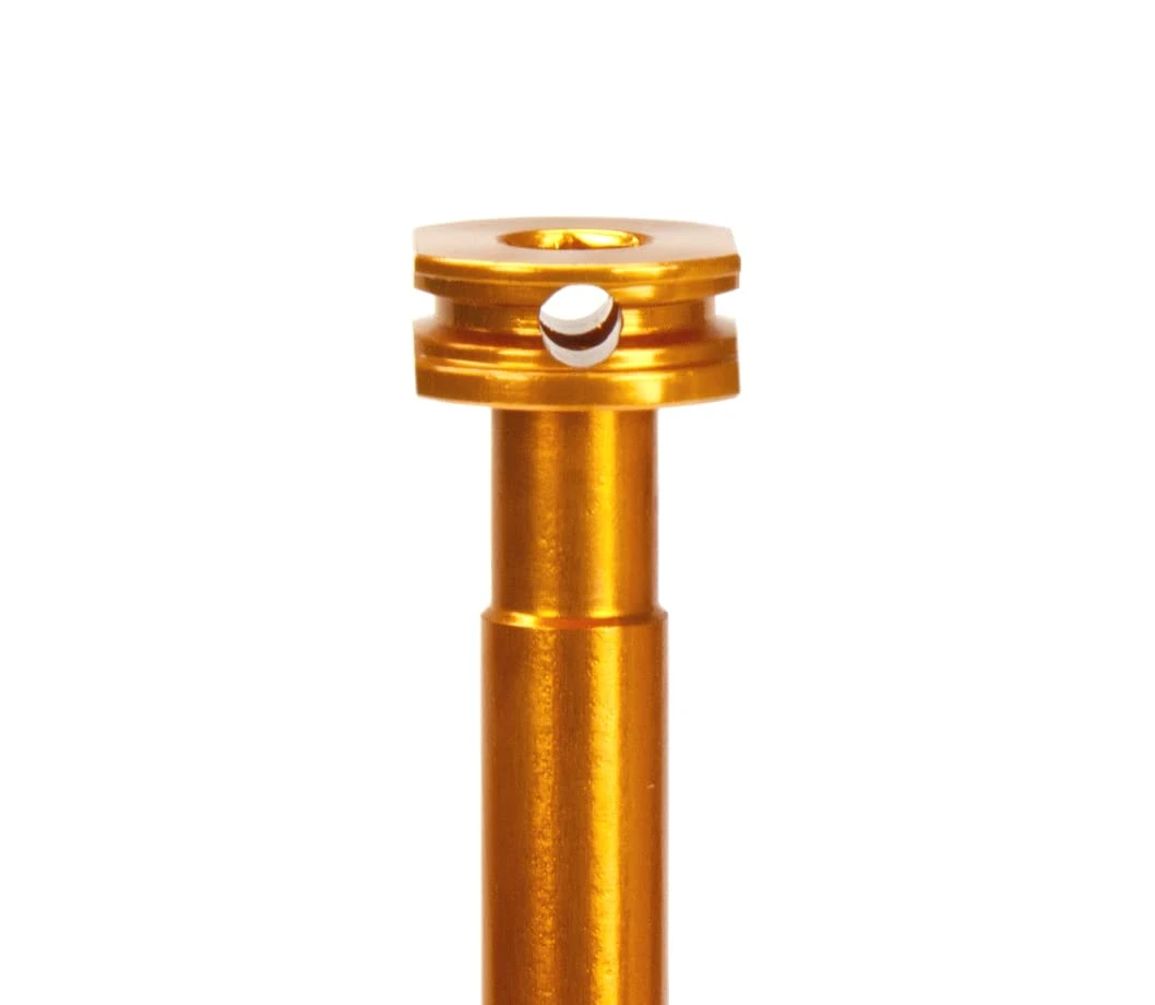 VIAIR 80mm Orange Tubeless Bike Valve Stem High Flow System (60800OR) — product image 4