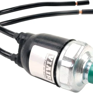 VIAIR Sealed Pressure Switch 1/4" M NPT Port 12 Ga Lead Wires (24V, 30 Amps) (90227)