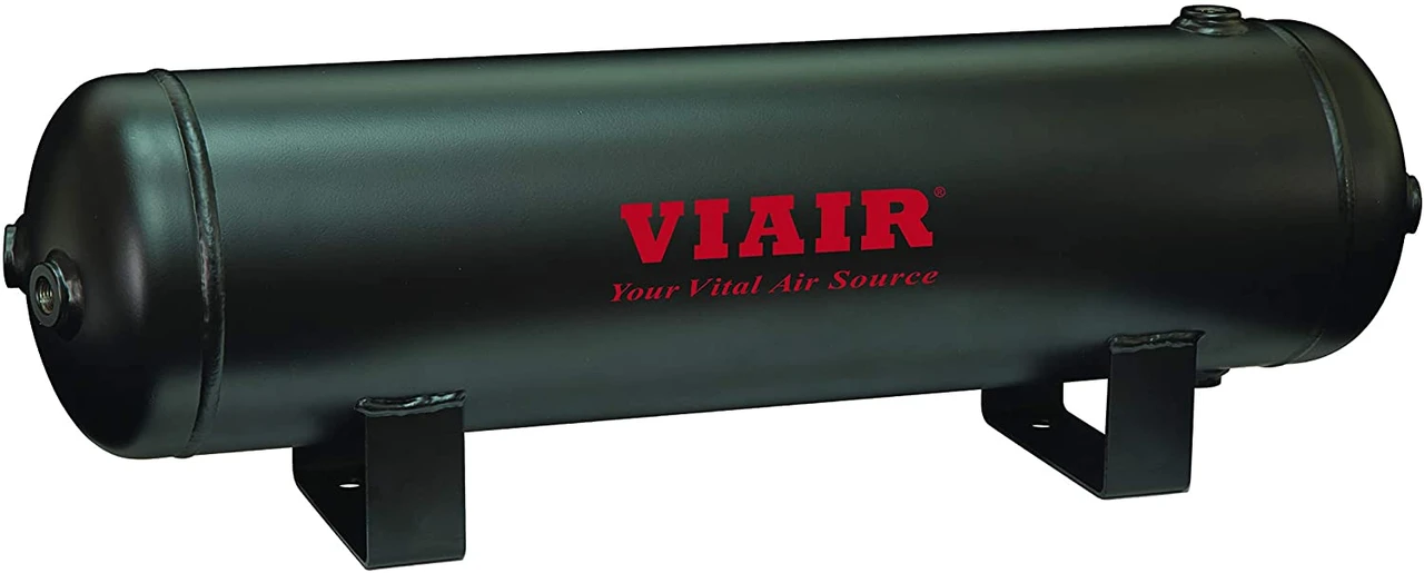 VIAIR 2.5 Gallon Air Tank with Six 1/4" NPT Ports 150 PSI Rated (91025)