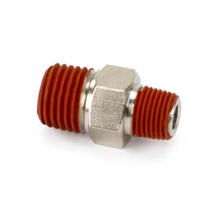 VIAIR Air Pressure Reducer Adapter 1/4" M to 1/8" M NPT Durable Brass (92811)