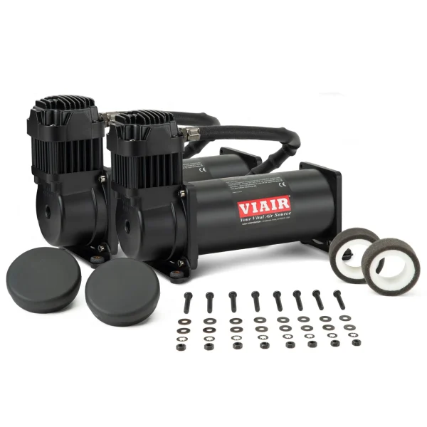 VIAIR Dual 444 High Performance Stealth Black VMS Compressors Set (444DB)