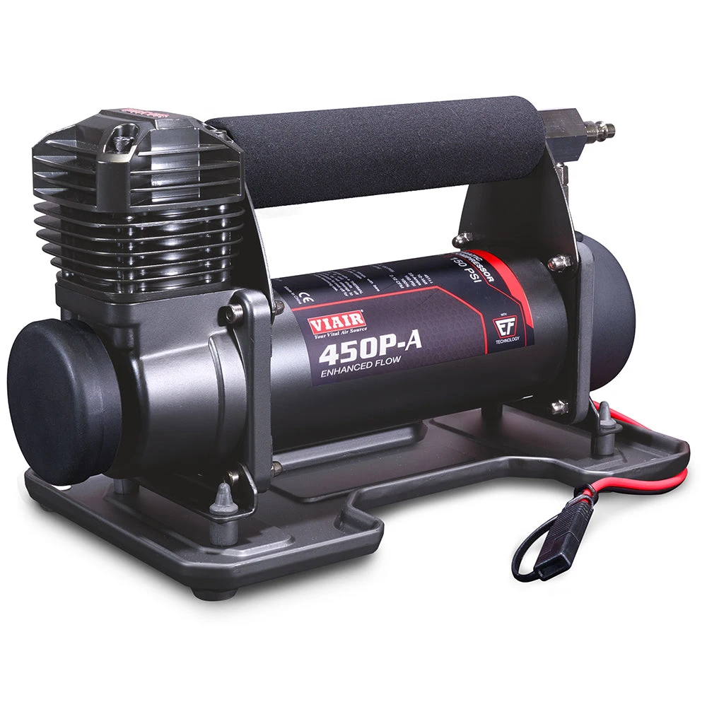 Viair EF 450P Automatic Portable Air Compressor – 12V, 100% Duty Cycle, 150 PSI (45144) — product image 3