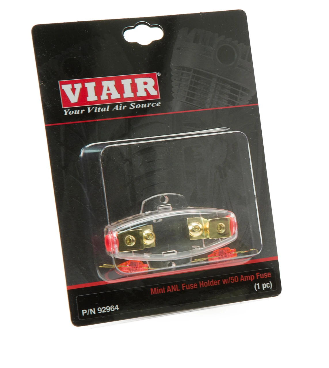 VIAIR Mini ANL Fuse Holder with 50 Amp Fuse for 4-8 Gauge Wire (92964)