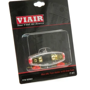 VIAIR Mini ANL Fuse Holder with 80 Amp Fuse for 4-8 Gauge Wire (92968)