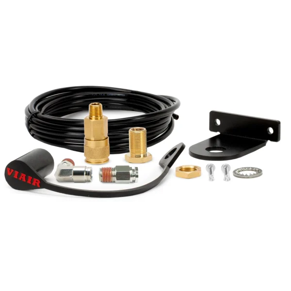 VIAIR Pro Series 3/8" Air Line Relocation Kit with L-Mounting Bracket (90011)