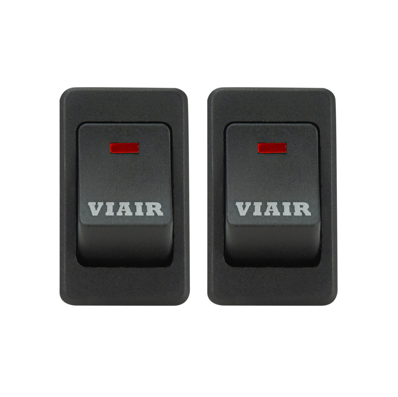 VIAIR Rocker Switch with Red LED Indicator 2-Pack, Heavy-Duty 35A (90120)