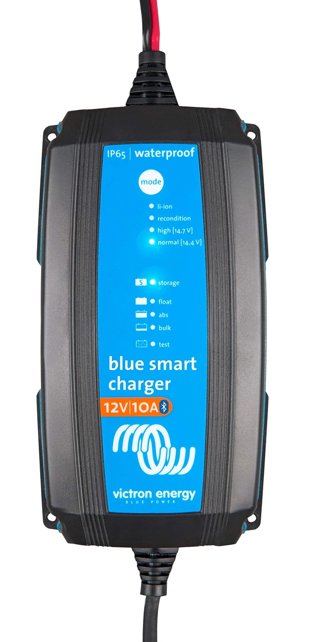 Victron BPC121031104R Energy Blue Smart IP65 12V 10 amp 120VAC Battery Charger