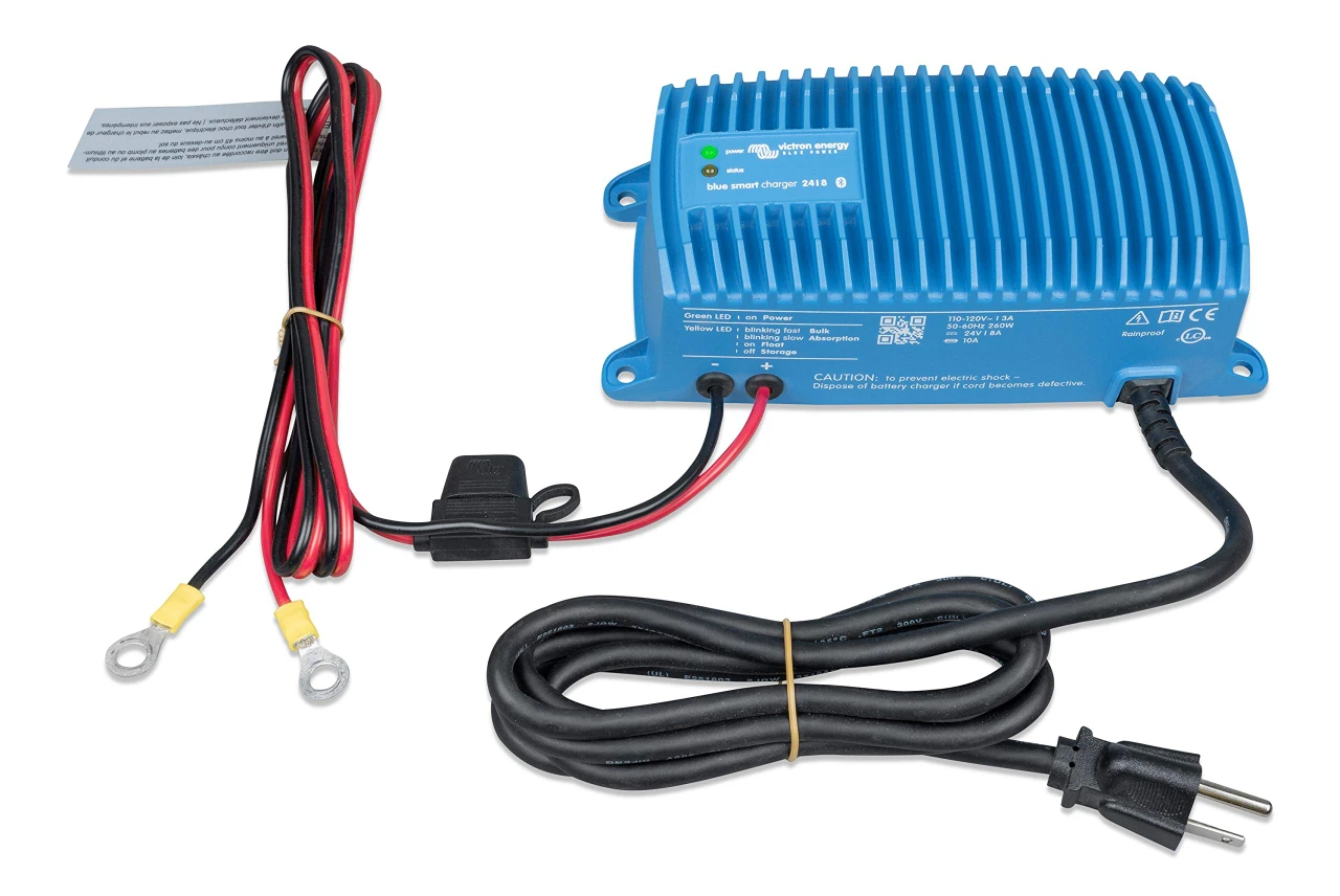 Victron Blue Smart IP67 24V 8A Battery Charger 120V (BPC240815106) — product image 2