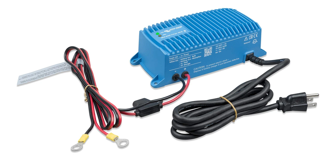 Victron Blue Smart IP67 24V 8A Battery Charger 120V (BPC240815106) — product image 3
