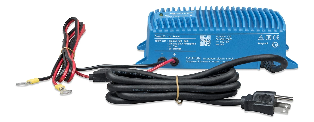 Victron Blue Smart IP67 24V 8A Battery Charger 120V (BPC240815106) — product image 4