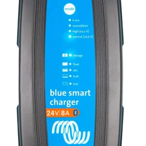 Victron BPC240831104R Energy Blue Smart IP65 24V 8 amp 120VAC Battery Charger