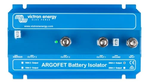 Victron Energy Argofet Battery Isolators 200-2Ac (2 Batteries) (ARG200201020R)