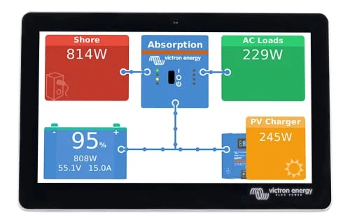 Victron Energy Gx Touch 70, Display Screen For Cerbo Gx (BPP900455070)