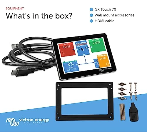 Victron Energy Gx Touch 70, Display Screen For Cerbo Gx (BPP900455070) — product image 4