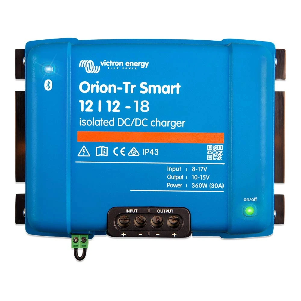 Victron ORI121222120 Energy Orion-Tr Smart 12/12V 18 amp 220-Watt DC-DC Charger