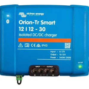 Victron ORI121236120 Energy Orion-Tr Smart 12/12V 30 amp 360-Watt DC-DC Charger