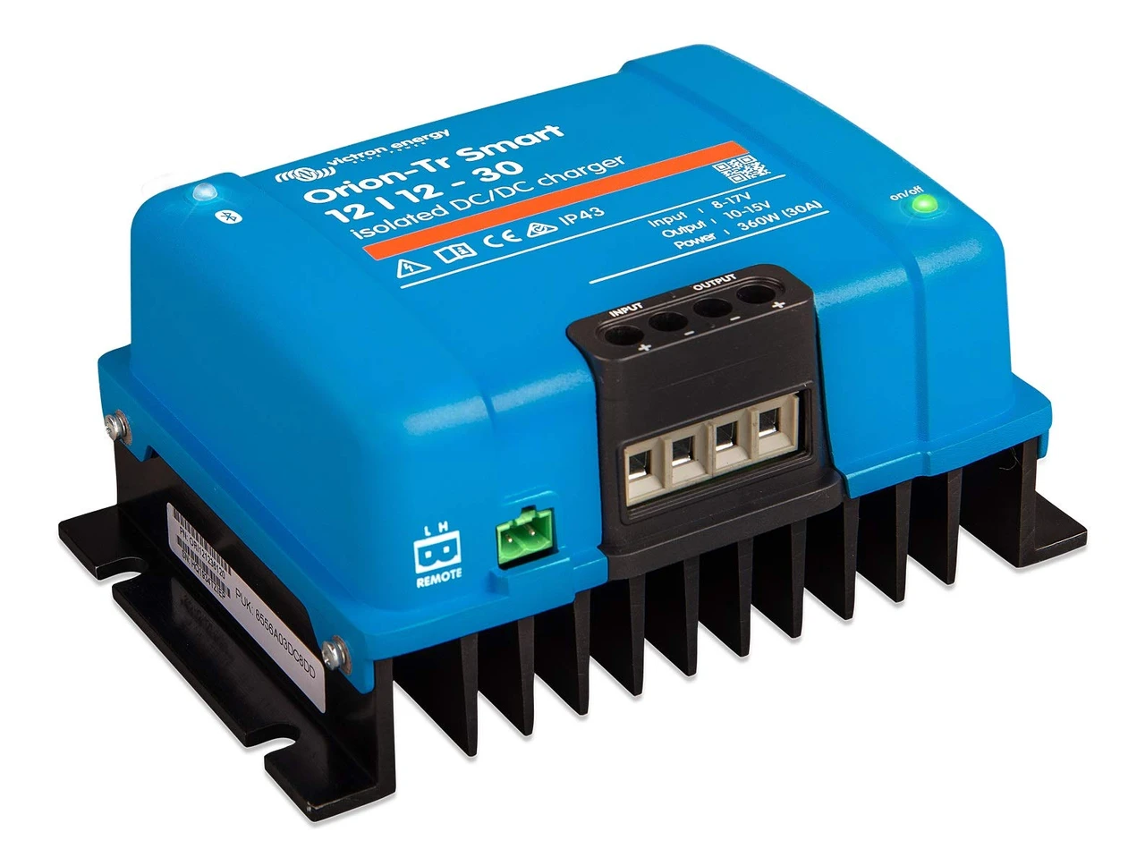 Victron ORI121236120 Energy Orion-Tr Smart 12/12V 30 amp 360-Watt DC-DC Charger — product image 4