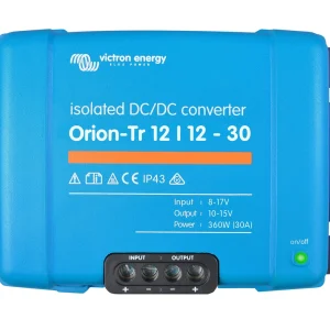 Victron ORI121240110 Energy Orion-Tr IP43 12/12V 30 amp 360-Watt DC-DC Converter
