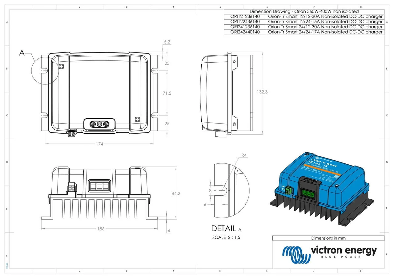 Victron Orion-Tr Smart 24/12V 30A 360W Non-Isolated DC-DC Charger (ORI241236140) — product image 4