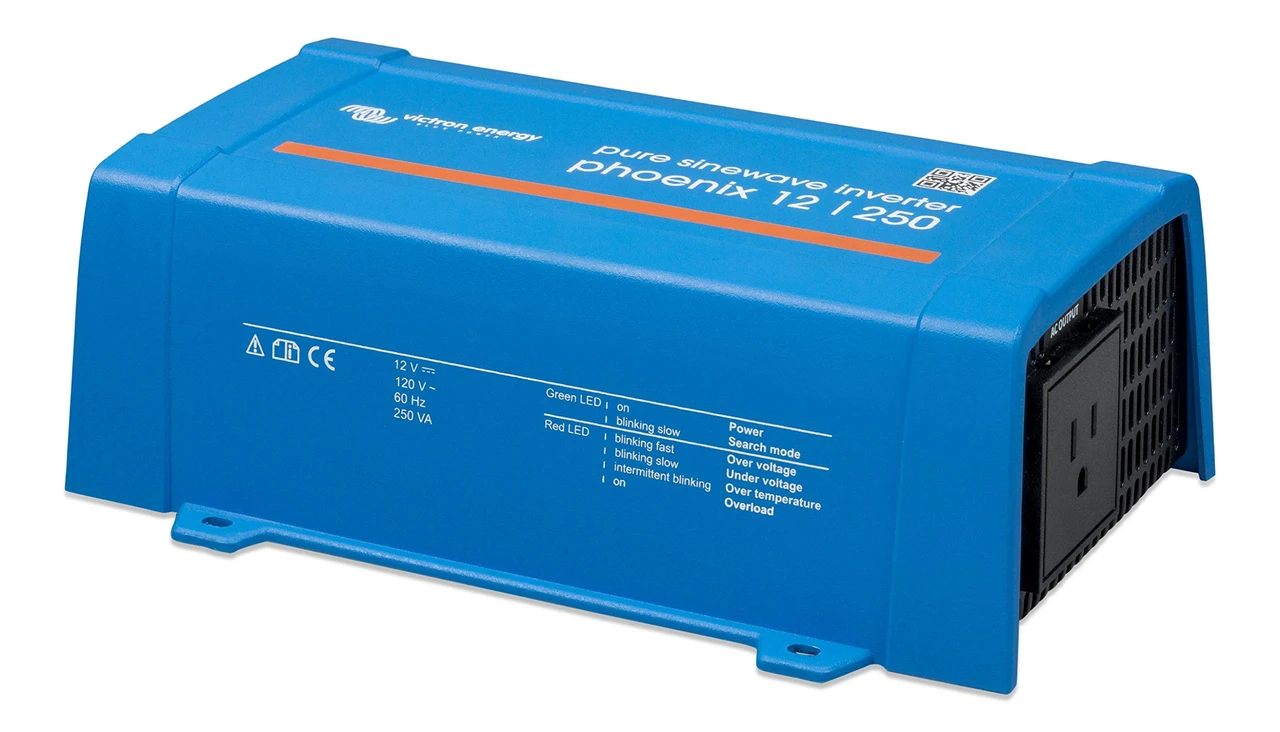 Victron Energy Phoenix 250VA 12V 120V Pure Sine Wave Inverter (PIN122510500) — product image 3