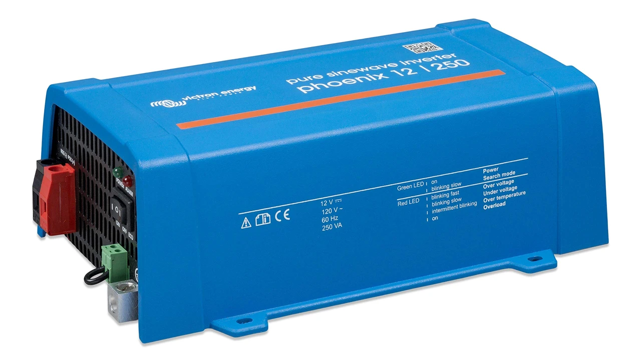 Victron Energy Phoenix 250VA 12V 120V Pure Sine Wave Inverter (PIN122510500) — product image 4