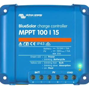 Victron BlueSolar MPPT 100/15 Charge Controller (SCC010015200R)
