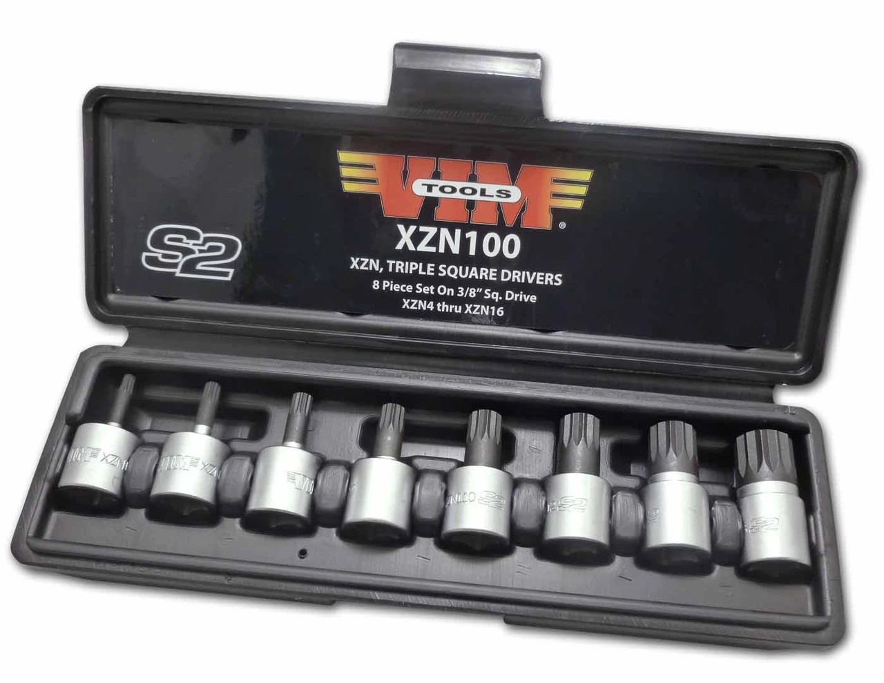 VIM Tools 13 Piece 3/8" Drive XZN Driver Set (XZN100A)