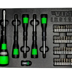 VIM Tools 39 Pc. Interchangeable Ratcheting Screwdriver Set (IRS100)