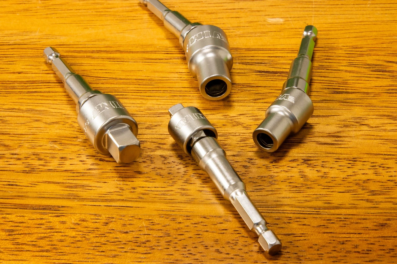 VIM Tools 4 Pc. Power Drive UJ Adapter Set (PDUJ100) — product image 2
