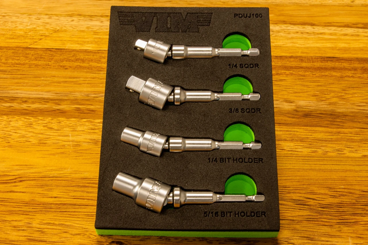 VIM Tools 4 Pc. Power Drive UJ Adapter Set (PDUJ100) — product image 5