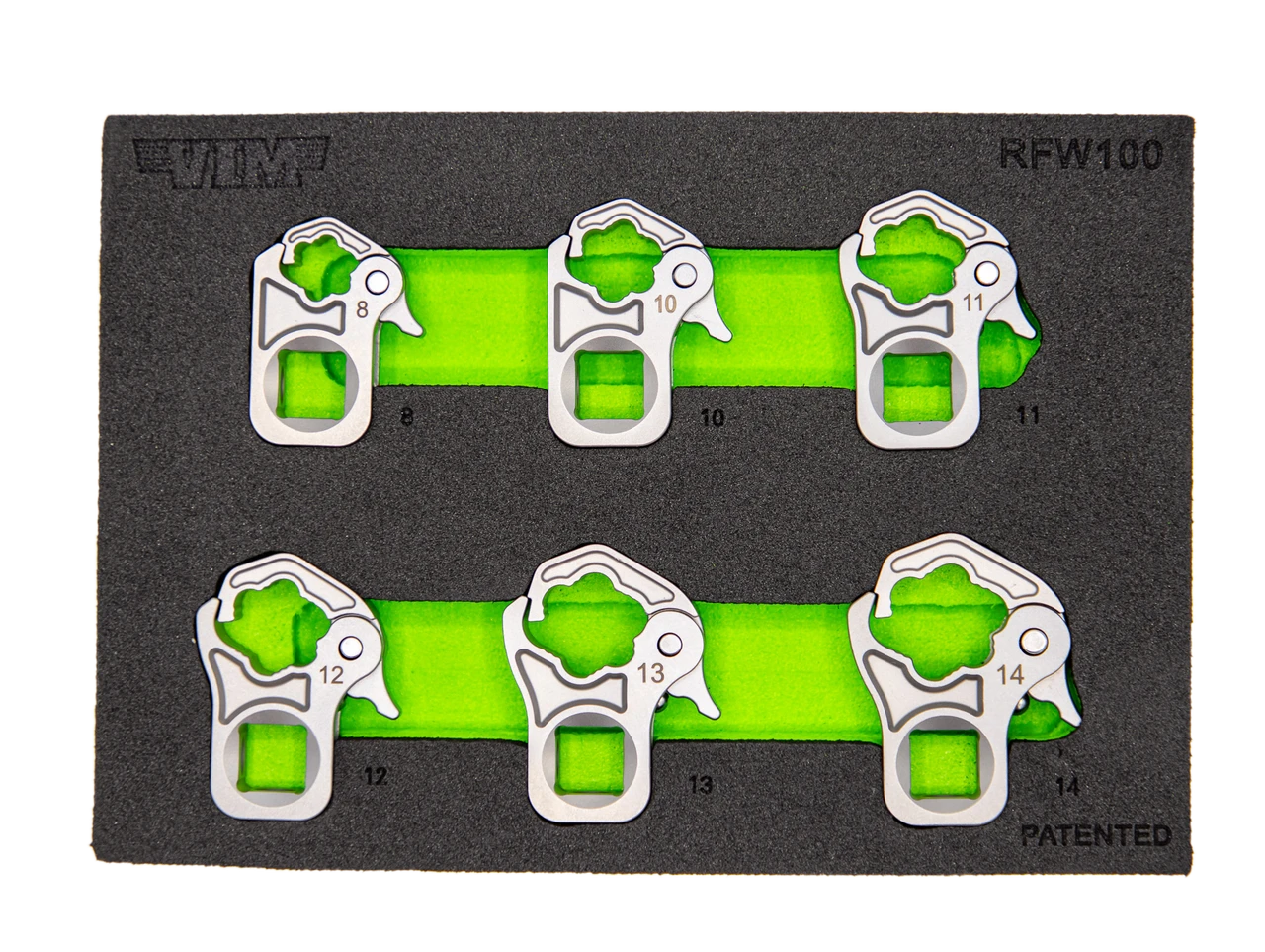 VIM Tools 6 Pc. 3/8" Dr. Ratcheting Flare Nut Set (RFW100)