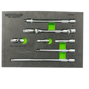 VIM Tools 7 Pc. 3/8'' Drive Master Extension Kit (MEK600)