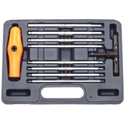 VIM Tools Extra Long SAE Ball Hex Ratcheting T-Handle Set (BHI100)