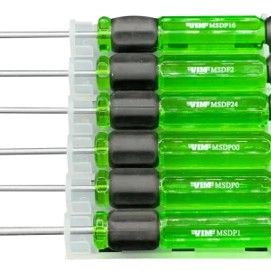 VIM Tools 6-Piece Miniature Screwdriver Set (MSD100)