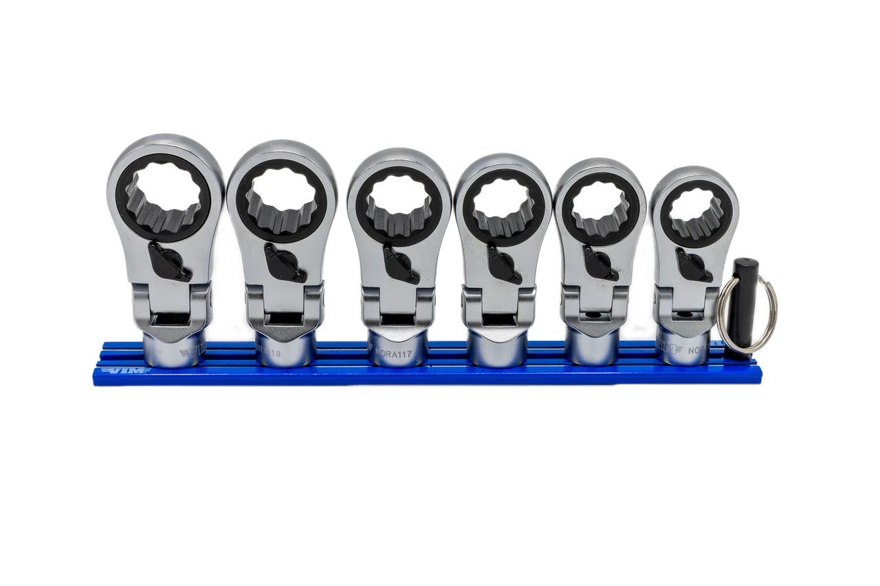 VIM Tools Nano Flex Ratcheting Attachment Set 14–19mm (NORA150XL) — product image 5