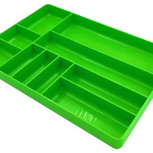 VIM Tools Plastic Tray Organizer, 10 Compartments, Radiused Corners (V510)