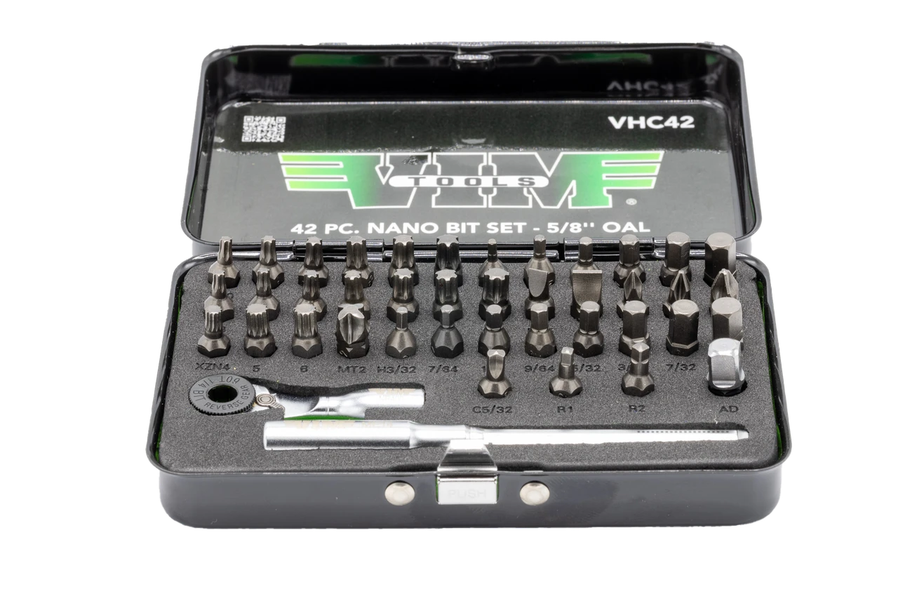 VIM Tools VHC42 Nano Bit Set 42 Pc – 5/8" OAL (VHC42) — product image 4