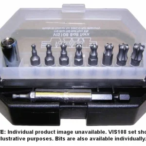 VIM Tools T27 Ball Bit 1/4" Shank (VI108T27B)