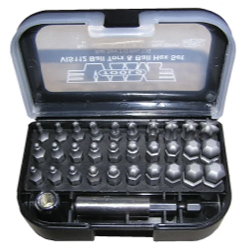 VIM Tools 32-Piece Master Ball Drive Bit Set (VIS112)