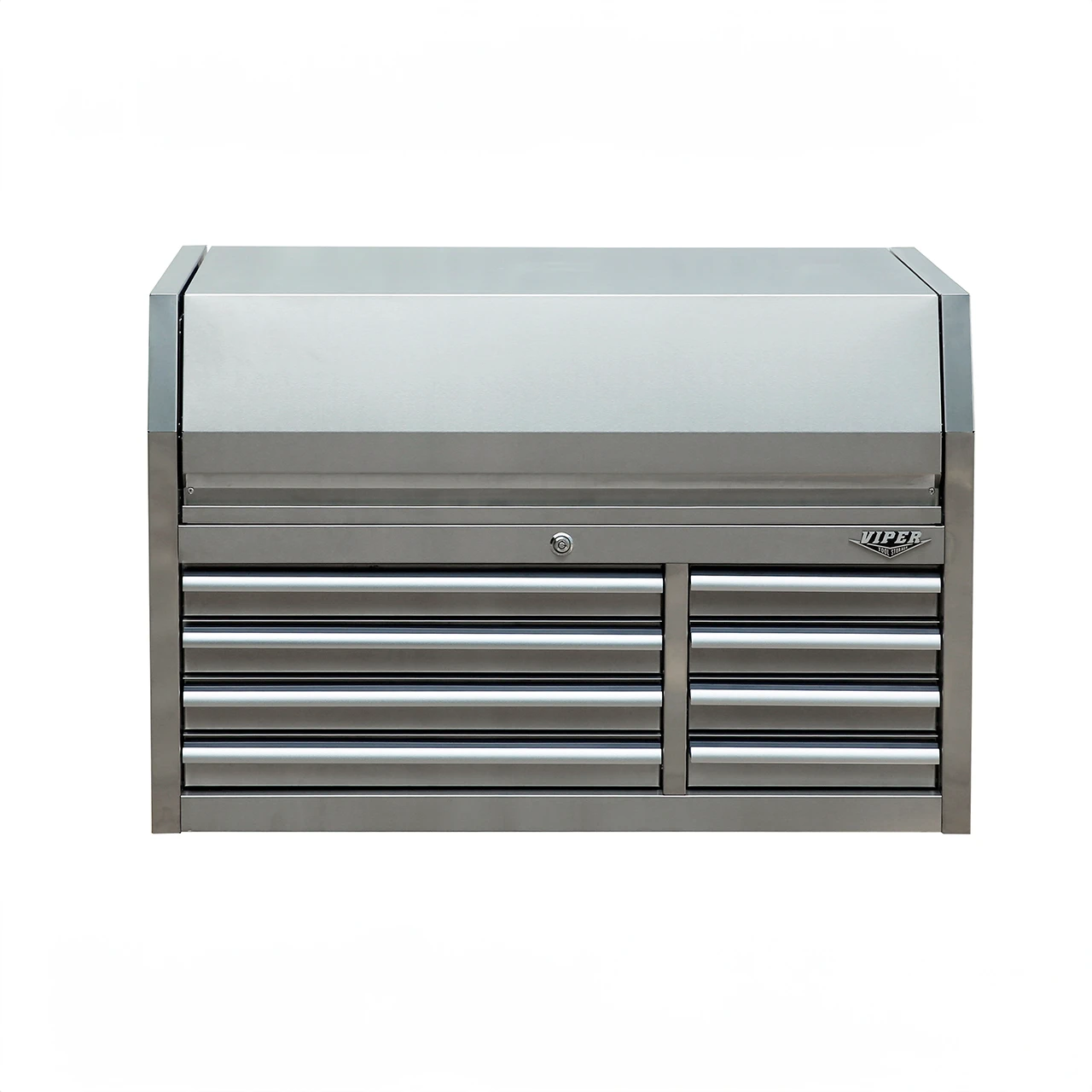 Viper Tool Storage Stainless Steel 41" 8-Drawer Top Chest (V4108SSC)
