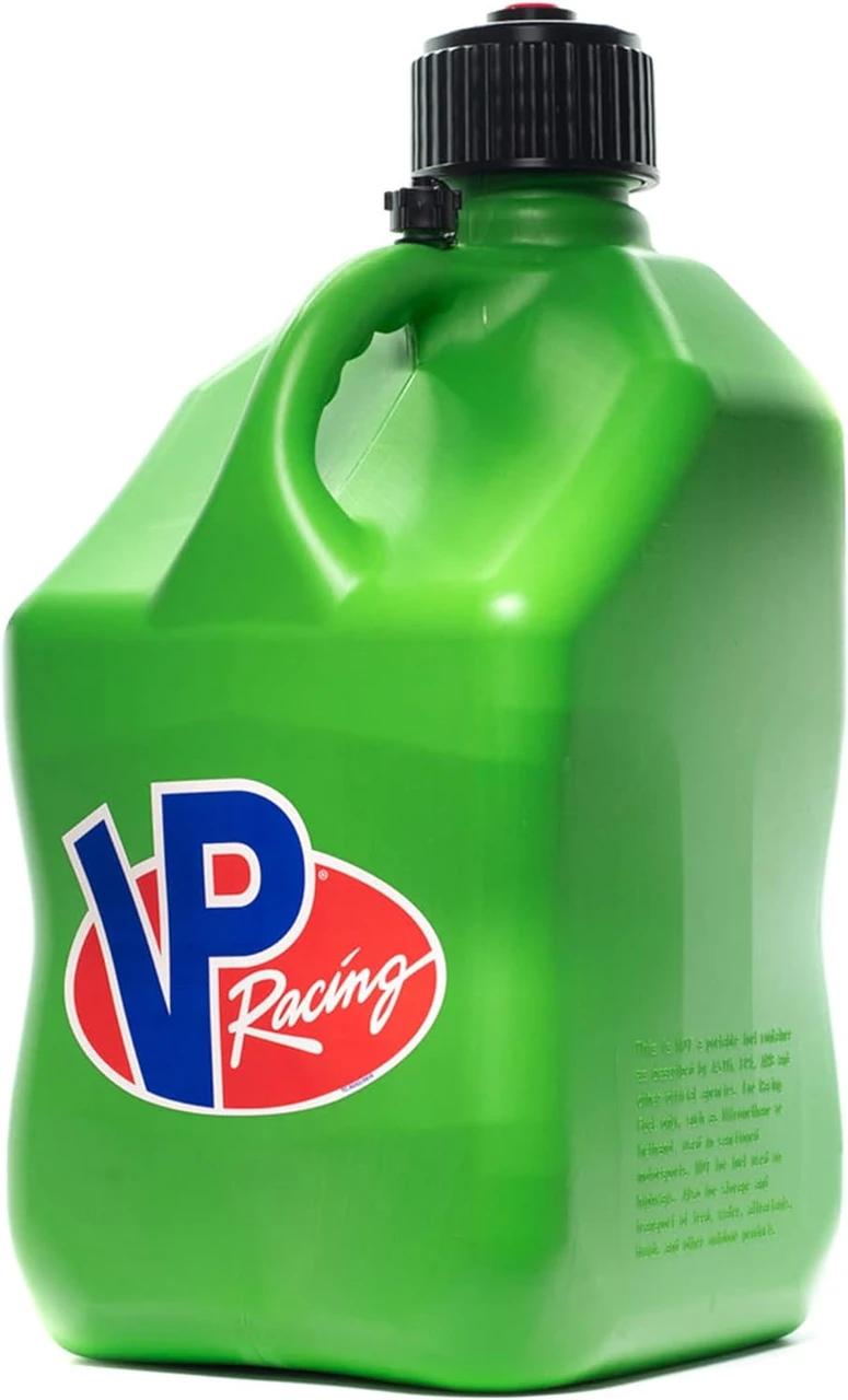VP Racing 5.5 Gal Square Motorsport Container Green,Jug Lid & Vent Cap (3562-CA) — product image 5
