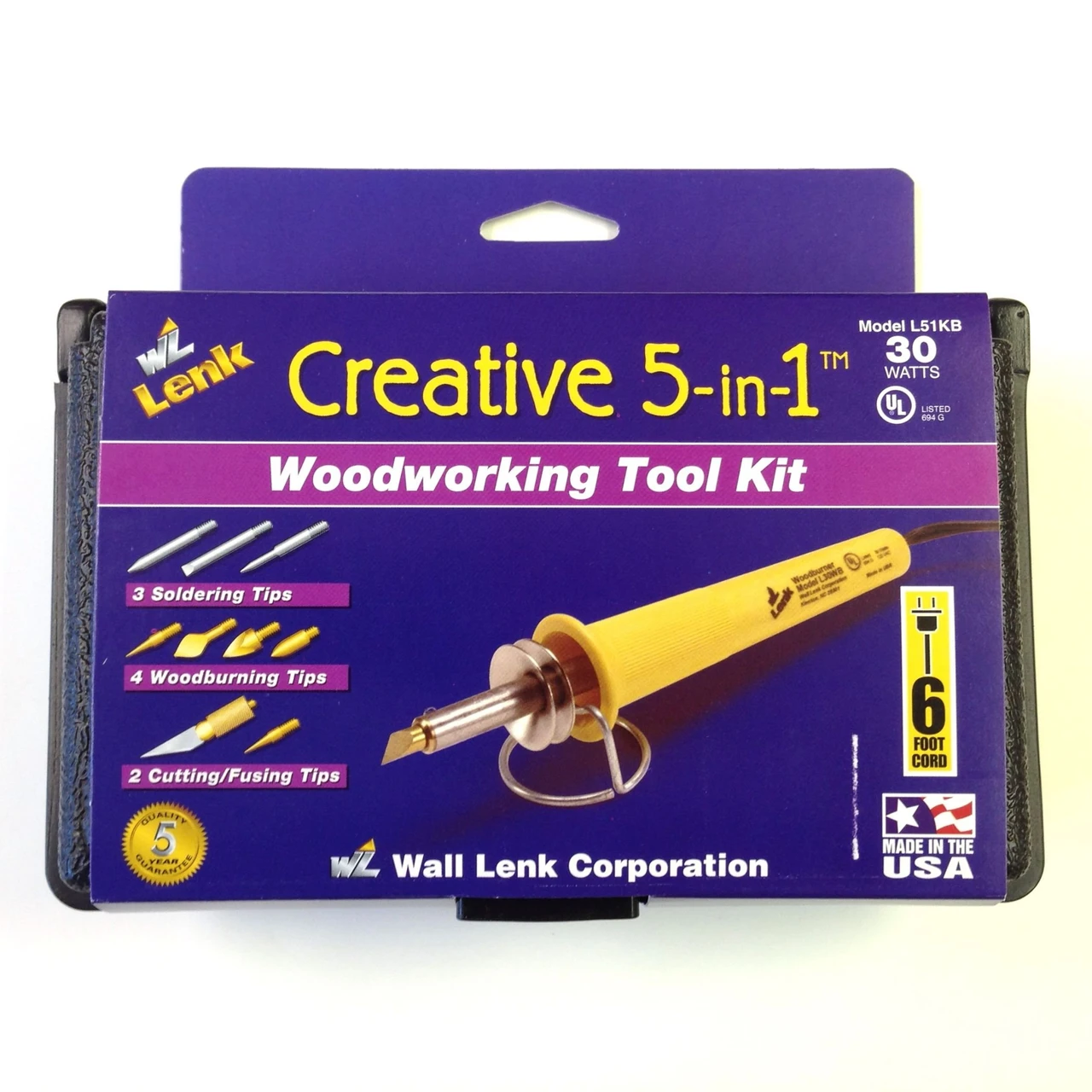 Wall Lenk Creative 5-in-1 Tool Kit (L51KB) — product image 2