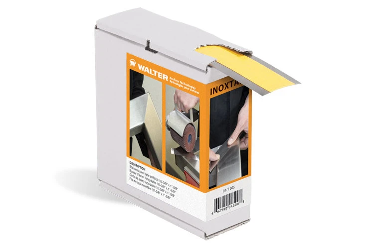 Walter Stainless Steel Tape, SelfStick (07T100)