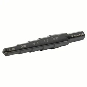 Walter Step Drill REAMER-9/16" to 13/16", 5 Step (01W152)